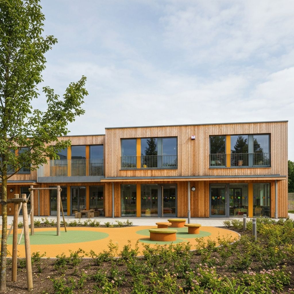 Modulair kinderdagverblijf door Auremont